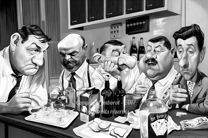 La scene de la cuisine