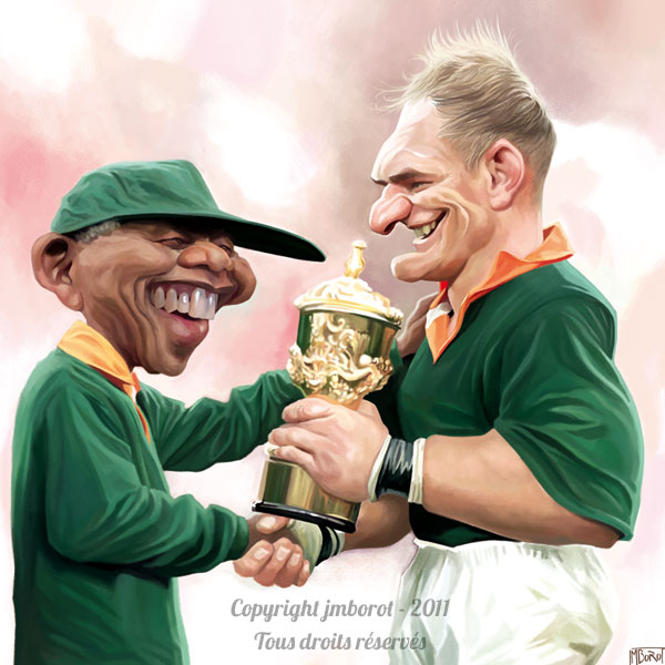 Mandela et Pienaar