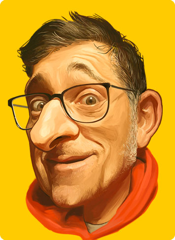 Photographie de l'artiste, Jean-Marc Borot